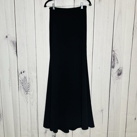 WINDSOR Black 2-Piece Prom Party Evening Gown Sz 3/4 Juniors Lace Back Zip - Picture 9 of 14